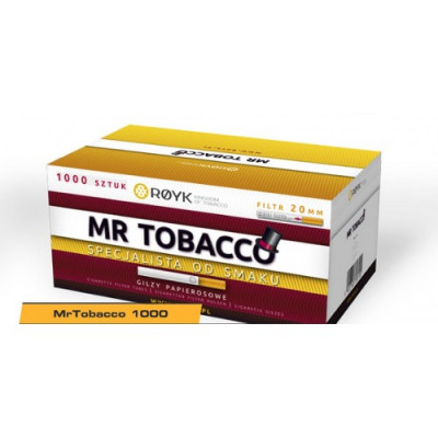 Гільзи Mr Tobacco 1000 шт для тютюну